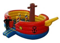 Piraten boot springkussen